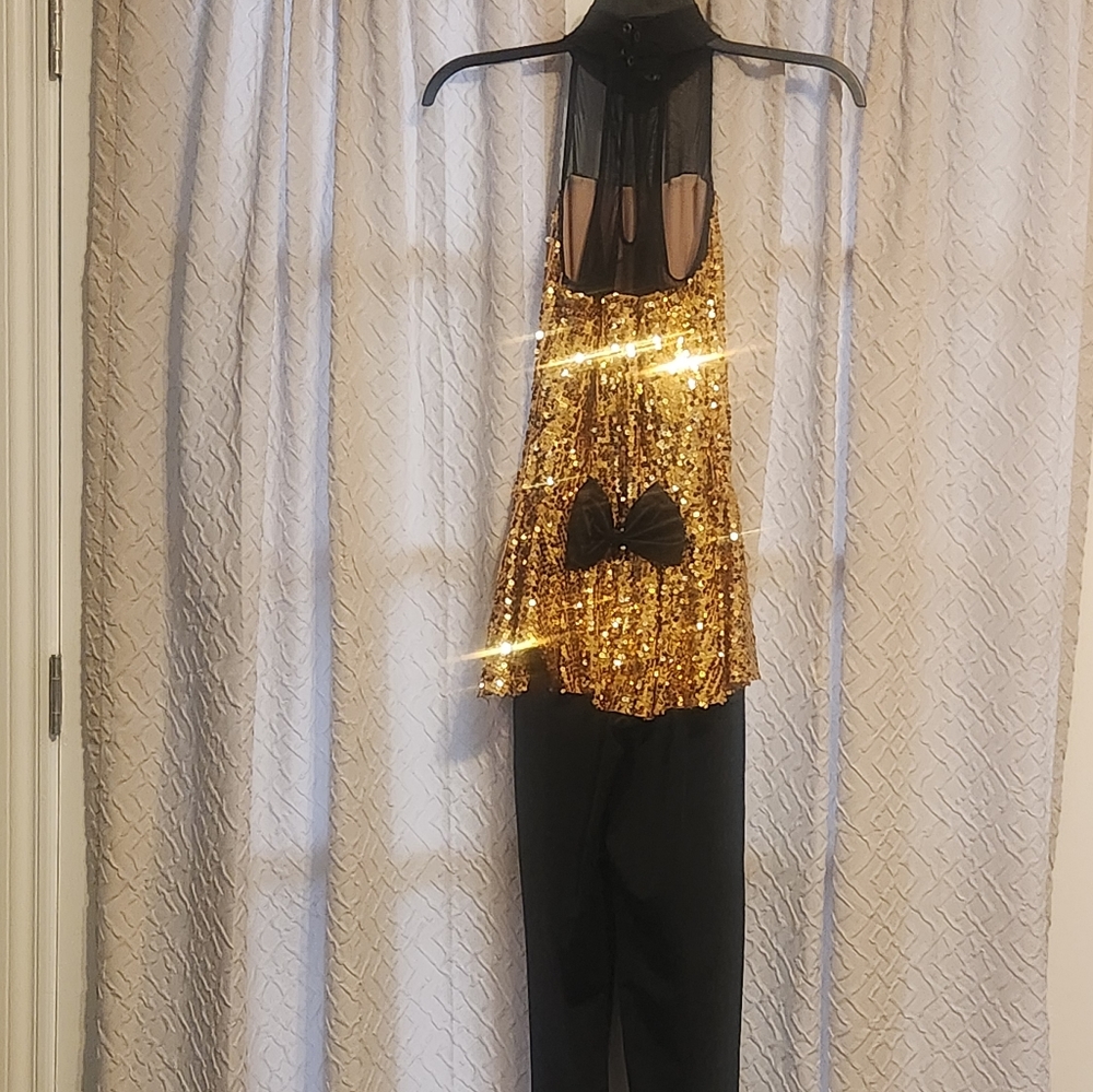 Adult Medium Weissman Sequined Dance Costume - image 3